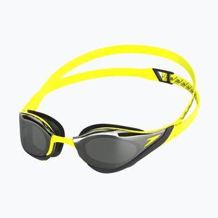 Plavecké brýle  Speedo Fastskin Pure Focus Mirror hyper yellow/smoke/silver mirror