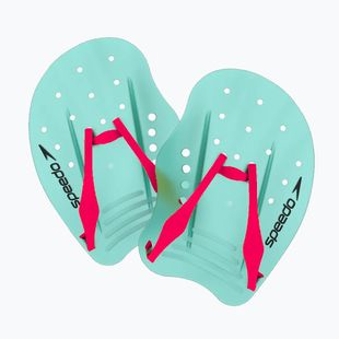 Plavecká pádla Speedo Tech lava red/chill arctic glass