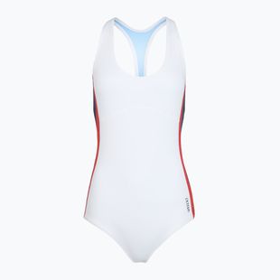 Dámské jednodílné plavky Speedo Jetstream Boyleg bright white