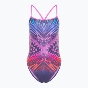 Dámské jednodílné plavky Speedo Placement Digital Vback balance blend/hapuna blue