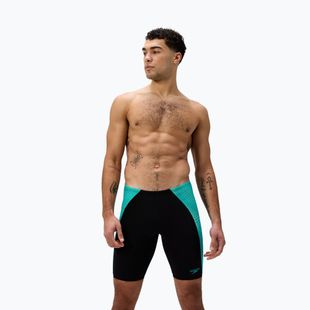 Pánské plavecké jammery Speedo Endurance+ MAX Splice Jammer black/turquoise gem