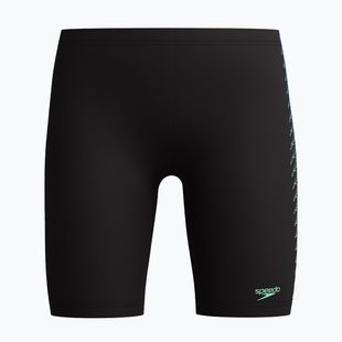 Dětské plavecké jammery Speedo Plastisol Placement Jammer black/alfalfa green