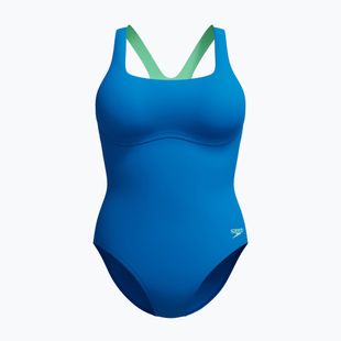 Dámské jednodílné plavky Speedo Flex Band with Swim Bra lagoon blue