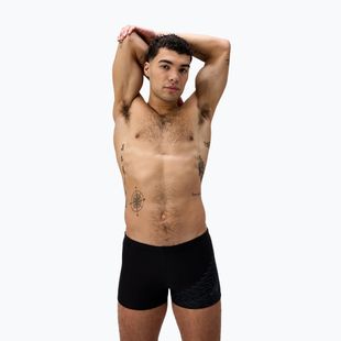 Pánské plavecké boxerky Speedo Medley Logo Aquashort black/lead grey