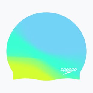 Dětská plavecká čepice Speedo Multi Colour Silicone Junior angelic blue/fish tank/bitter melon