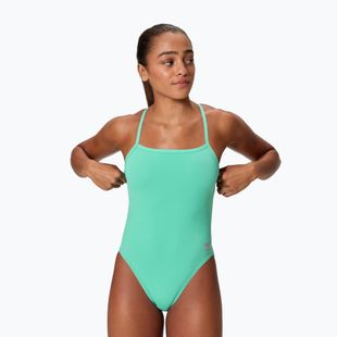 Dámské jednodílné plavky Speedo FL Solid V-Back 2.0 aqua breeze