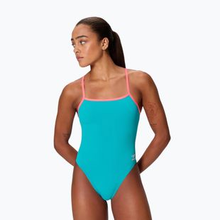 Dámské jednodílné plavky Speedo FL Solid V-Back 2.0 Mayan Blue