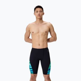 Pánské plavky Speedo Printed Side Spliced sunset grove/black