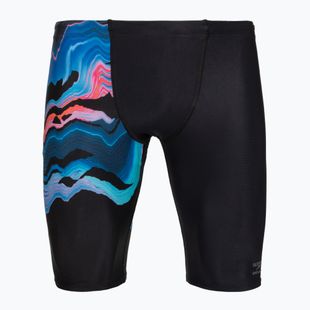 Pánské plavky Speedo Placement Aquashort canyon ombre/black