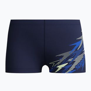 Chlapecké plavecké boxerky Speedo Medley Logo Aquashort peacoat/deep sapphire