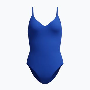 Jednodílné dámské plavky Speedo Solid V-Neck deep sapphire
