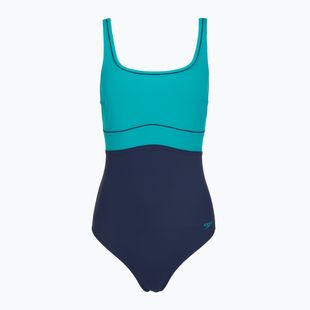 Dámské jednodílné plavky Speedo Shaping Contour Eclipse peacock teal/peacoat