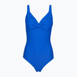 Dámské jednodílné plavky Speedo Shaping Cross Knot deep sapphire