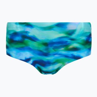 Pánské plavecké boxerky Speedo Printed 13.5 cm Brief sunset grove/green