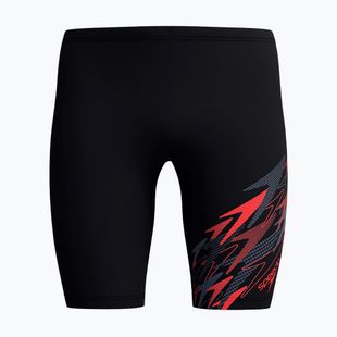 Pánské koupací jammery Speedo Medley Logo Jammer anthracite/hrr