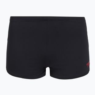 Pánské plavecké boxerky Speedo Hyperboom Aquashort anthracite/high risk red