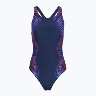 Dámské jednodílné plavky Speedo Print Medalist peacoat