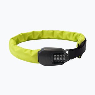 Zámek na kolo Hiplok Spin neon yellow