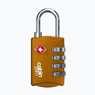 Visací zámek CabinZero Travel TSA Lock orange chill