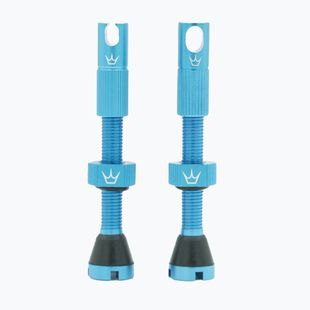 Sada ventilků Presta Peaty'S X Chris King Mk2 Tubeless Valves PTV2-42-TRQ-12 turquoise 83779