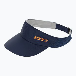 Běžecký kšilt ZONE3 Lightweight Race Visor navy/blue marl/reflective silver
