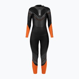 Dámský triatlonový neopren HUUB Araya 2:4 black/orange