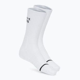 Ponožky Built For Athletes Crew Training white