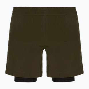 Pánské tréningové šortky  FUMETSU Origins Dual Layer khaki