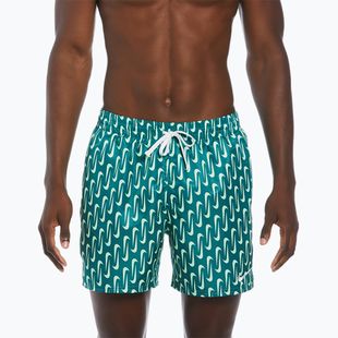 Pánské plavecké šortky  Nike Swoosh Link 5" Volley bicoastal