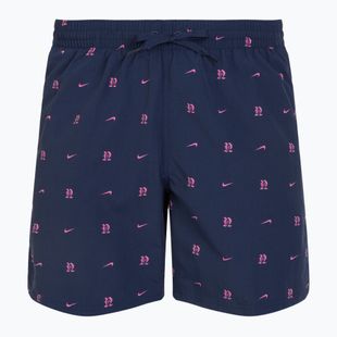 Pánské plavecké šortky Nike Luxe Letter 7" Volley midnight navy