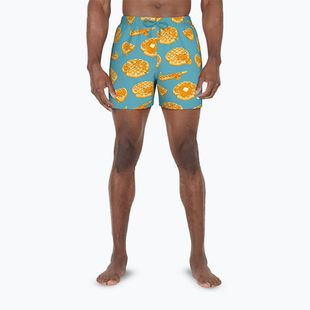 Pánské plavecké šortky Nike Multi Print 5" Volley dusty cactus