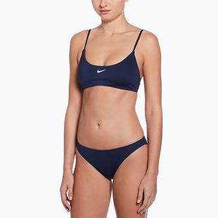 Dámské dvoudílné plavky Nike Essential Bralette Bikini midnight navy