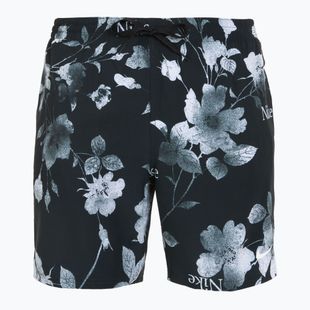 Pánské plavecké šortky Nike Fine Floral 7" Volley black