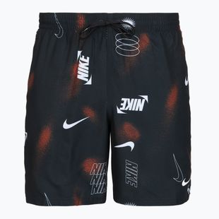Pánské plavecké šortky Nike Multi Print 7" Volley black