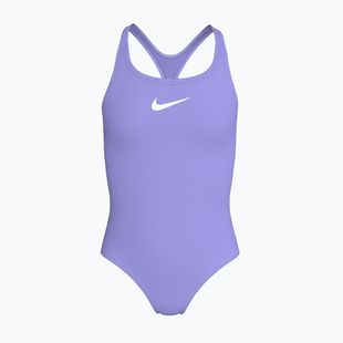 Dětské jednodílné plavky Nike Essential Racerback light thistle