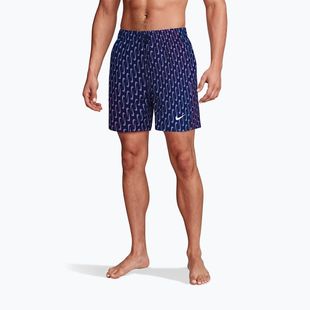 Pánské plavkové šortky Nike Breaker Swoosh 5" Volley midnight navy