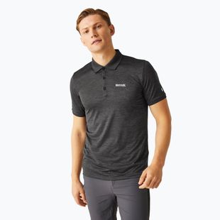 Pánské trekové tričko REGATTA Polo Remex II ash