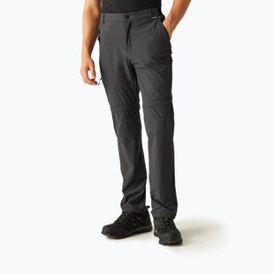Pánské trekové kalhoty REGATTA Travel Light Z/O Packaway ash