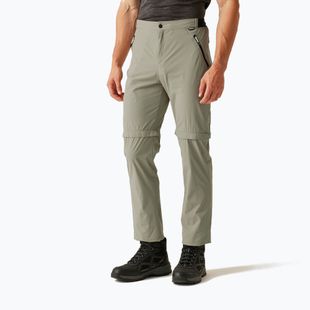 Pánské trekové kalhoty REGATTA Travel Light Z/O Packaway golden sand