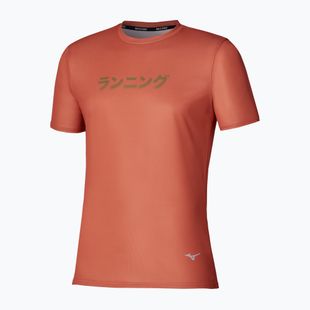 Pánské běžecké tričko Mizuno Core Graphic Short Sleeve ginger