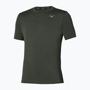 Pánské běžecké tričko Mizuno Core Impulse Short Sleeve Tee forest night