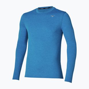 Pánské běžecké tričko Longsleeve Mizuno Core Impulse Long Sleeve Tee blue jewel