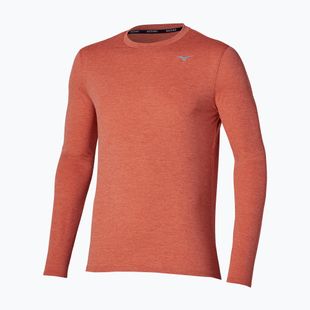 Pánské běžecké tričko Longsleeve Mizuno Core Impulse Long Sleeve Tee ginger