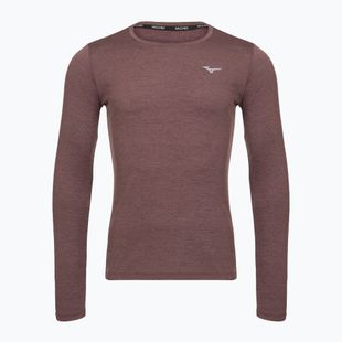 Pánské běžecké tričko Longsleeve Mizuno Core Impulse Long Sleeve Tee pepper corn