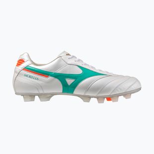 Kopačky Mizuno Morelia II Elite FG white/arcadia/lava orange