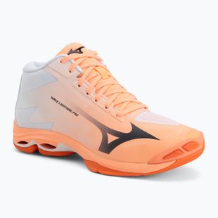 Volejbalové boty Mizuno Wave Lightning Pro Mid flamingo coral/carbon/white