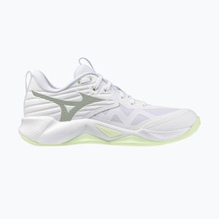 Dámské volejbalové boty Mizuno Wave Momentum Pro white/aqua gray/ambrosia