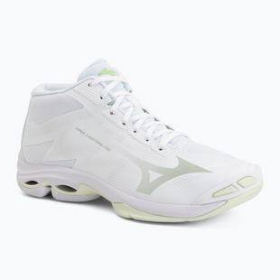 Dámské volejbalové boty Mizuno Wave Lightning Pro Mid white/aqua gray/ambrosia