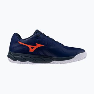 Pánské tenisové boty Mizuno Wave Enforce Court 2 CC beacon blue/lava orange/white