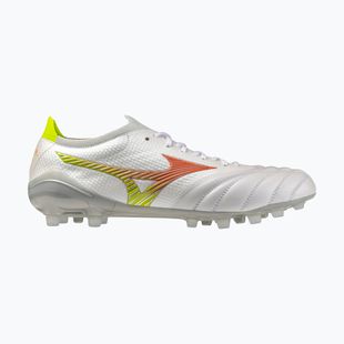 Kopačky Mizuno Morelia Neo V β Japan AG white/lava orange/evening primrose